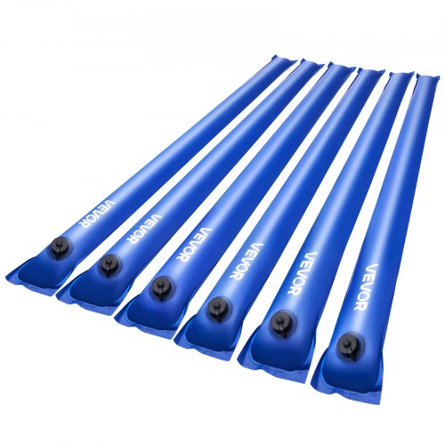 Allaspeitteen vesipussit, 6 kpl, 1210 x 220 mm, sininen