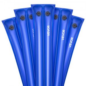 Basseinikatte veekotid, 5 tk, 2560 mm, topeltkamber, 0,4 mm PVC, sinine