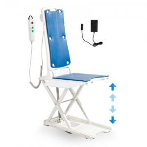 Elektrisks krēsla pacēlājs, regulējams augstums 77–507 mm, slodze līdz 140,6 kg, modelis JC35M3-1