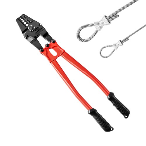 61 cm 5 pesaga käsitsi pressimistang 2–5 mm trossimuhvidele