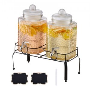 Klaasist joogidosaator 2 tk, 5,5 l