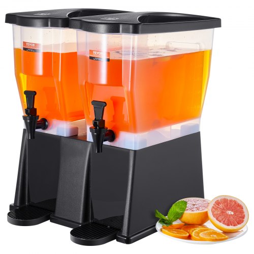 Gėrimų dozatoriai su stovu, 11 l x 2, PP plastikas