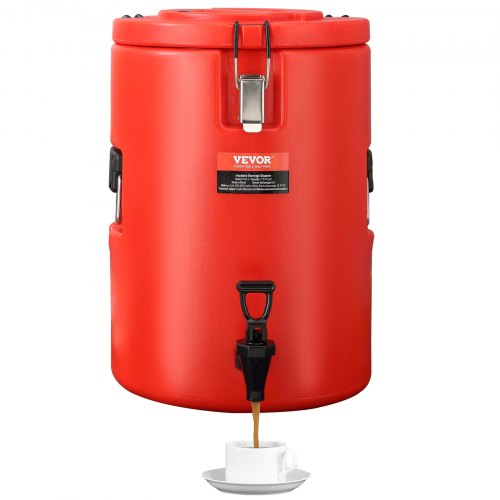 Nerūsējošā tērauda izolēts dzērienu dozators, 17,2 l