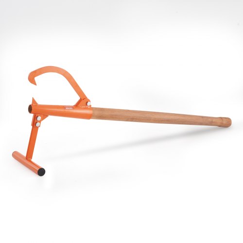 Timberjack, 1180 mm, raskas tukkien nostin puukahvalla, säädettävä tukkikoukku