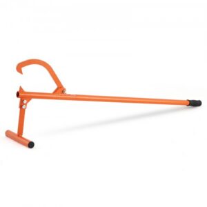 Medienos keltuvas Timberjack, 122 cm, su metaline rankena, reguliuojamas rąstų keltuvas LT48
