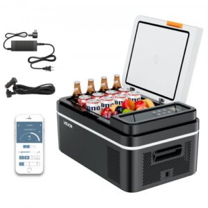 Autokülmik 20 l, kompressoriga, 12/24 V DC ja AC 100–240 V, 60 W, äpiga