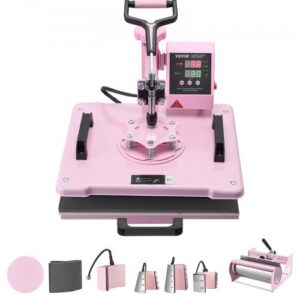 Kuumpress masin 30,5 x 38,1 cm, 8 ühes, 850,5 g pressiga, roosa