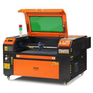 60 W CO2 lasermasin ja graveerija, 400 x 600 mm, 500 mm/s, kahepoolse õhuabiga
