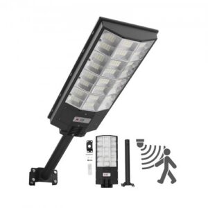 8000 W päikese tänavavalgusti, 450 000 lm, LED-prožektor turva- valgusti liikumisanduriga, IP65, 1 tk.
