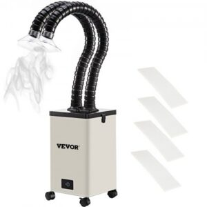 Juotossavuimuri, 150 W, 180,1 m³/h, 3-vaiheiset suodattimet, 3 nopeutta, letkulla