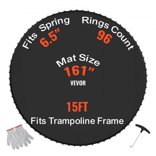 457 cm trampoliinin vaihtomatto 457 cm runkoon