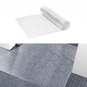 Läbipaistev PVC-kassi vaibakaitse ukseavale, 61 cm x 1,83 m