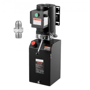 Hüdrauliline pumba jõuüksus, AC 220 V, ühetoimeline, 15 l, 6,3 l/min, 22 MPa