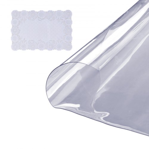 Läbipaistev ümmargune lauakate, 1230 mm, 1,5 mm PVC, F08515-φ124T