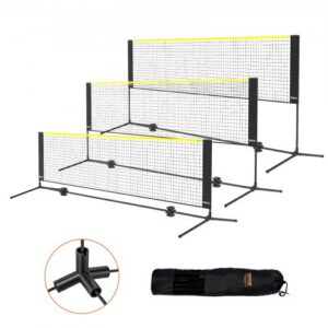 Daudzfunkcionāls sporta tīkla komplekts ar regulējamu augstumu, 302 x 155 x 103 cm