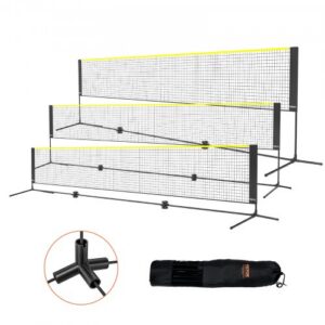 Daugiafunkcis sporto tinklas DKS-15100, reguliuojamo aukščio, 510 x 155 x 103 cm