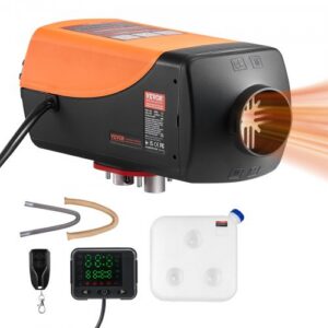 Diiselsõiduautode õhkkütteseade, 5–8 kW, DC 12–24 V, kaugjuhtimispuldi ja värviekraaniga, 10 l