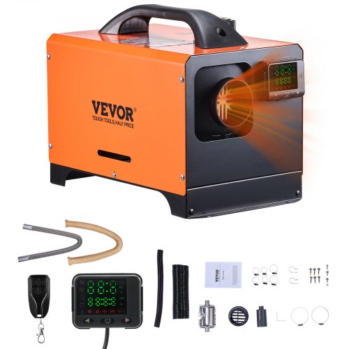 Dyzelinis oro šildytuvas, 12-24 V, 5-8 kW, nuotolinis valdymas, skaitmeninis ekranas, CY-29