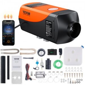Bluetoothi rakendusega juhitav 12 V 2 kW diiselõhusoojendi, LCD, kaugpult, XMZ-D2