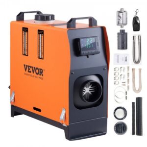 Diiselkütteseade XMZ-D1, 12 V, 5 kW, LCD kaugjuhtimispult