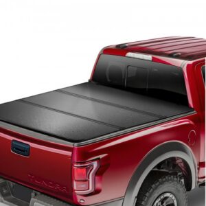 Kolmeks kokkupandav veokikasti kate Toyota Tundra 2014-2024, 168 cm lühikesele kastile, must