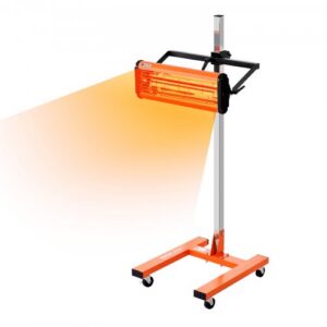 Infrapunavärvi kõvenemislamp, 1500 W, 1–60 min taimer, reguleeritav kõrgus, mudel 1A