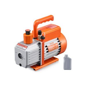 Vaakumpump, 113 l/min (6,8 m³/h), üheastmeline rootorlabadega HVAC vaakumpump, R134a, R22 ja R410a süsteemidele