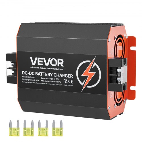 12 V 40 A alalisvoolu-alalisvoolu akulaadija, 500 W