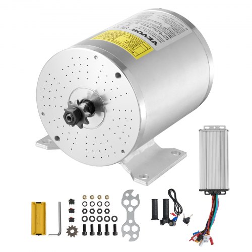 2000 W harjaton tasavirtamoottorisarja, 48 V, 4300 r/min