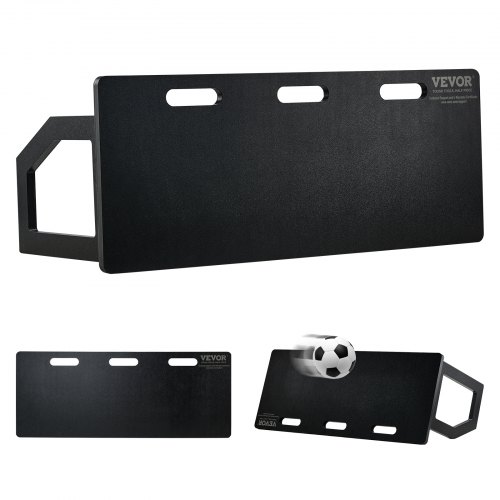 Futbola atsišanās dēlis, 101,6 x 40,6 cm, salokāms HDPE treniņu dēlis
