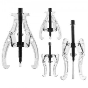 Pavarų nuėmiklių rinkinys, 4 dalių, 3 žandikaulių guolių nuėmiklis, 76,2 mm/101,6 mm/152,4 mm/203,2 mm