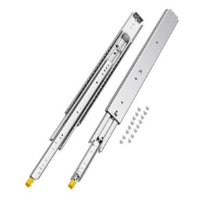 1 paar täispikendusega sahtlisiinid, 762 mm, lukustusega, 226,8 kg