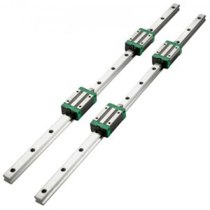 3-osaline lineaarrelss 1700 mm, HSR20 laagriplokkidega, CNC-telgedele