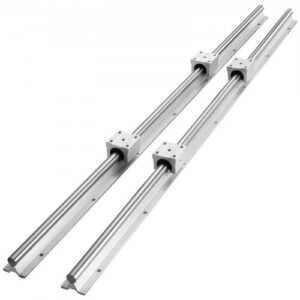 Lineaarse juhtsiini komplekt SBR20, 1000 mm, 2 tk siine ja 4 tk SBR20UU liugplokki
