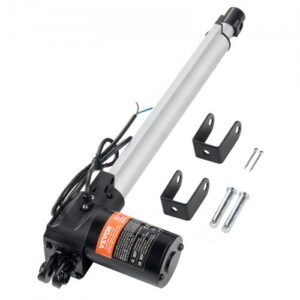 Lineārais aktuators 12 V 300 mm lielas slodzes 6000 N 5 mm/s IP44