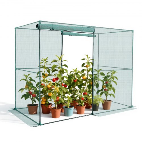 Augalų apsaugos tinklelis, 2,39 x 1,2 x 1,8 m, su užtrauktuku, modelis YJ-FHL003