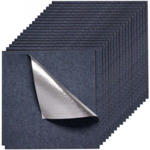 Vaibaplaadid 610 x 610 mm, 15 tk koorimis- ja kleepplaadid, iseliimuvad hallid vaibaruudud