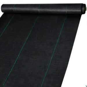 Kestävä PP-kudottu rikkakasvosuoja maisemointiin, 183 x 9144 cm, 68 g