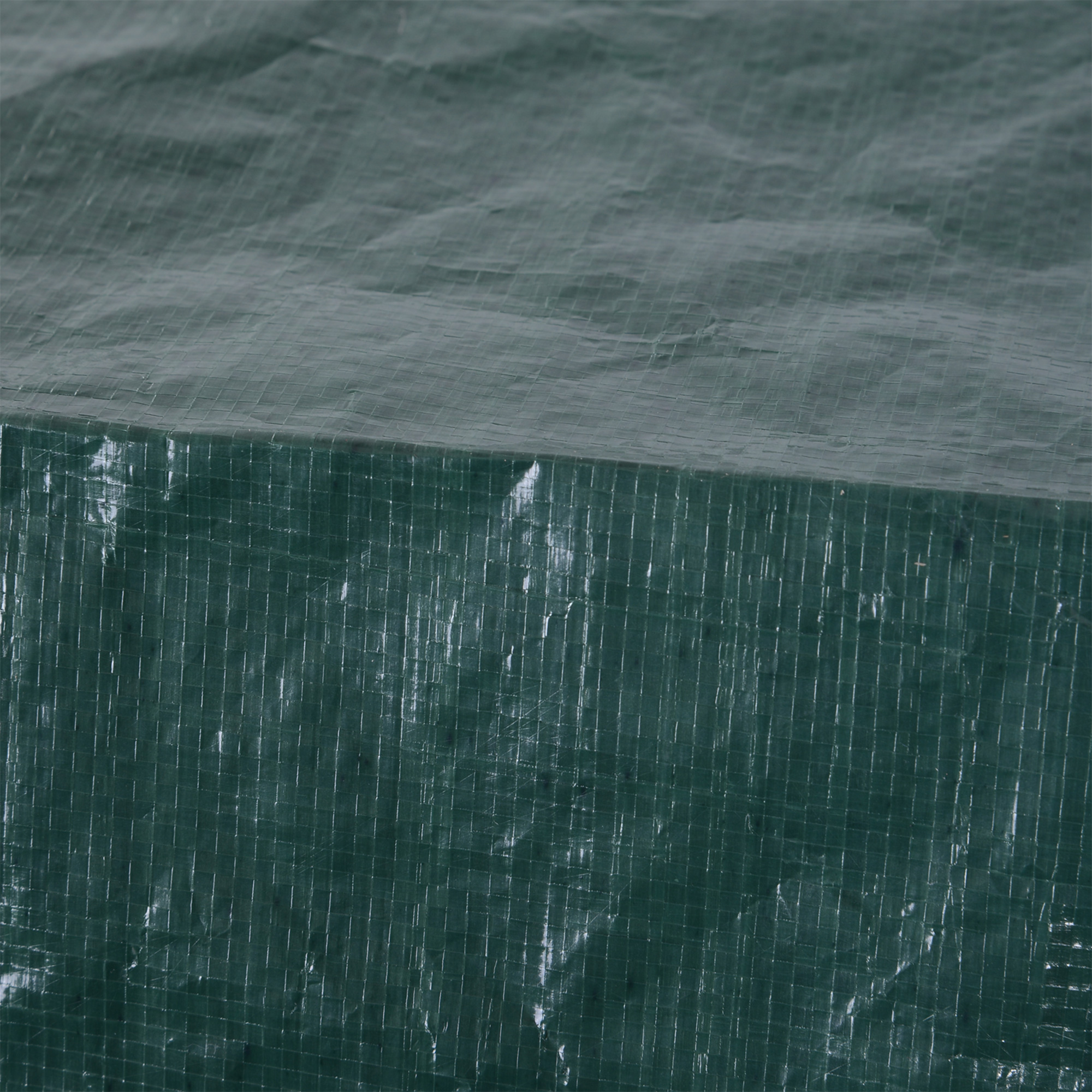 Puutarhakaluste suojapeite, vihreä, PE, 235 x 190 x 90 cm - Image 9