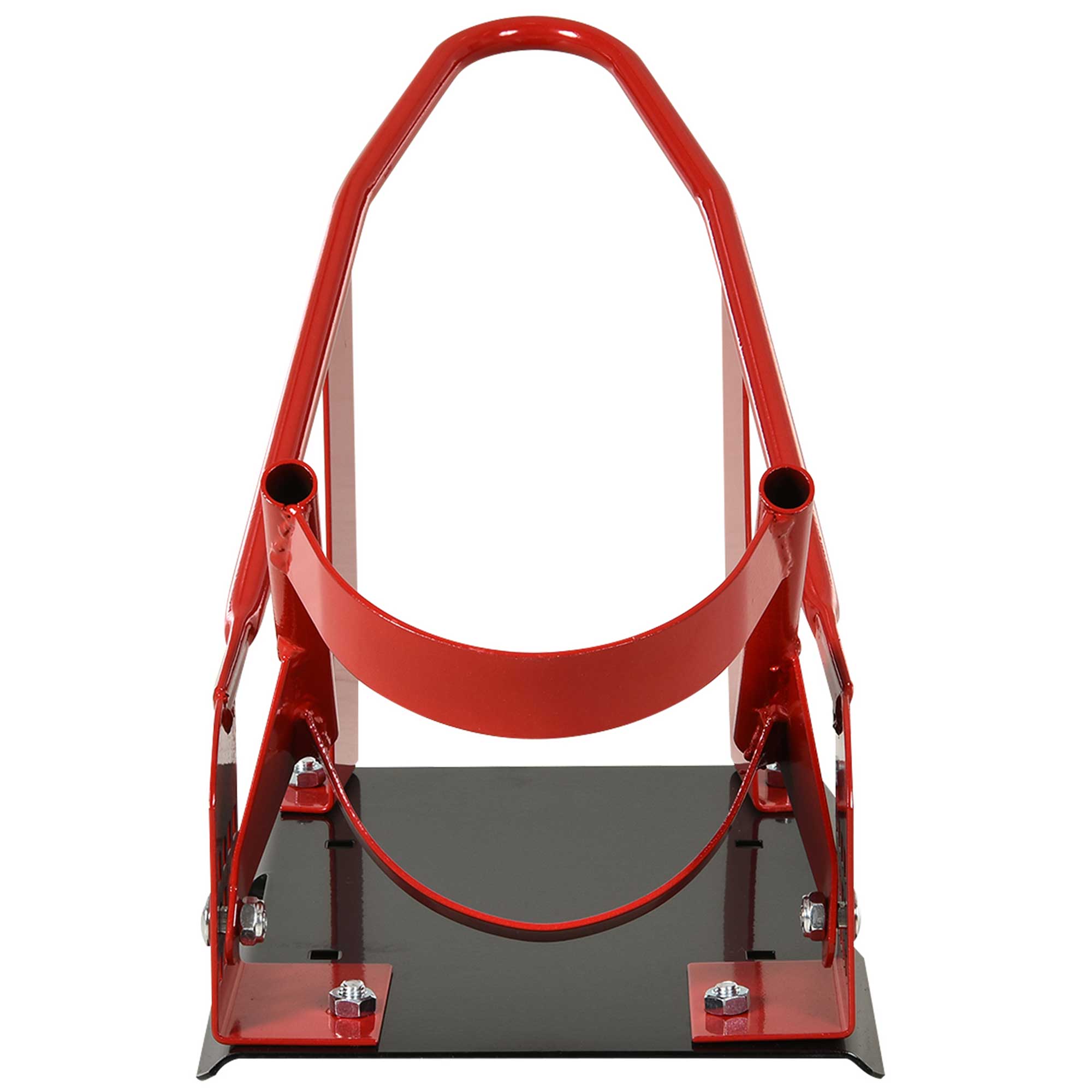 Moottoripyörän etupyörän pidike, metallia, musta/punainen, 27,5 x 51-69 x 34 cm - Image 8