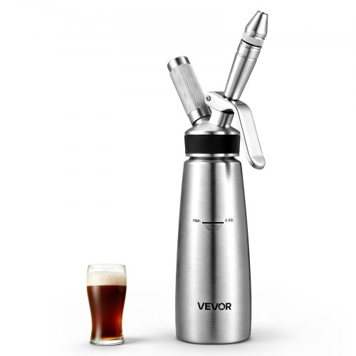 Nitro külmpruulitud kohvi valmistaja, 0,5 l, roostevaba teras, 13 x 7,5 x 38,5 cm