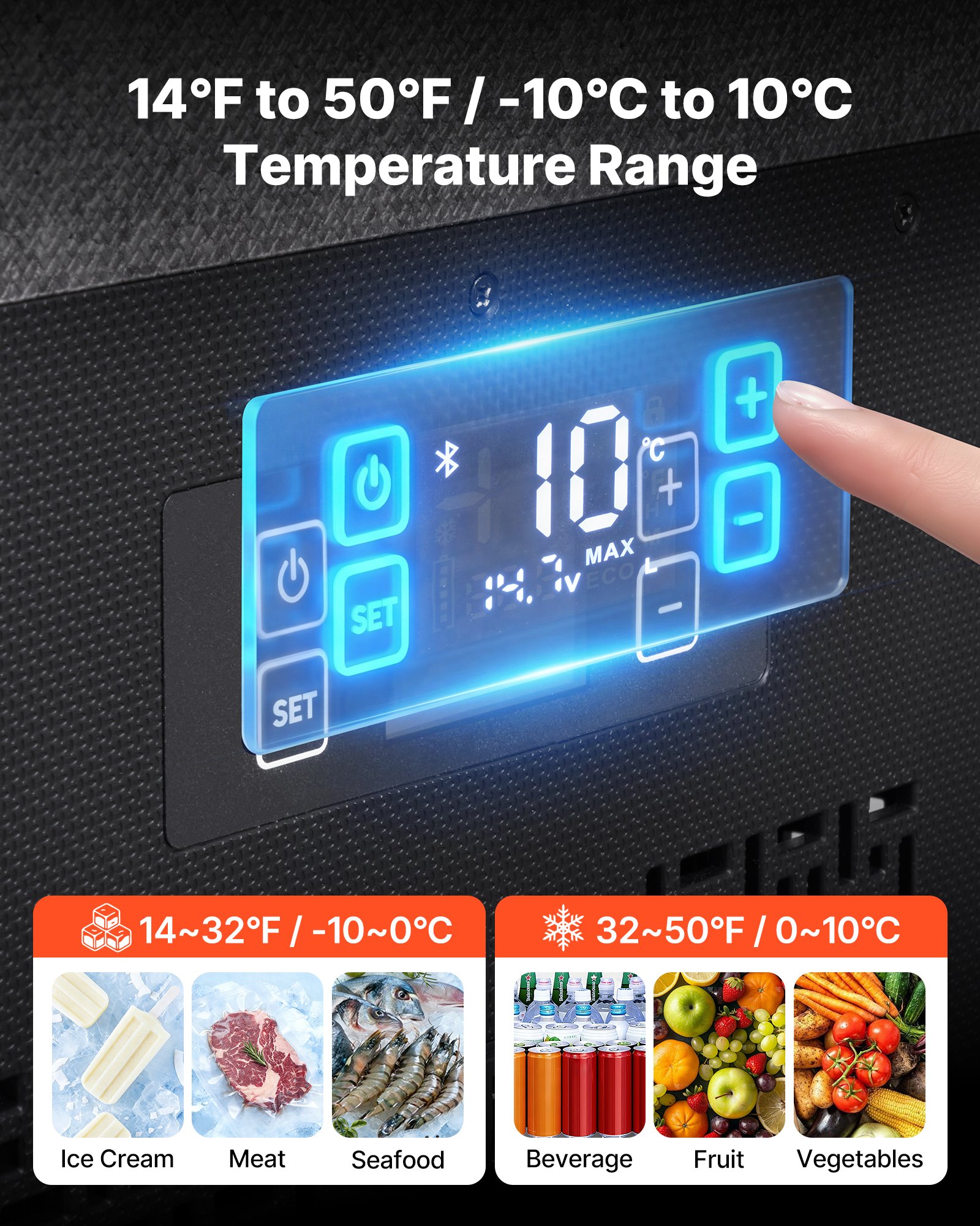 12 V autokülmik, 20 l, rakendusega juhitav, 12V/24V DC, -10 °C kuni 10 °C - Image 4