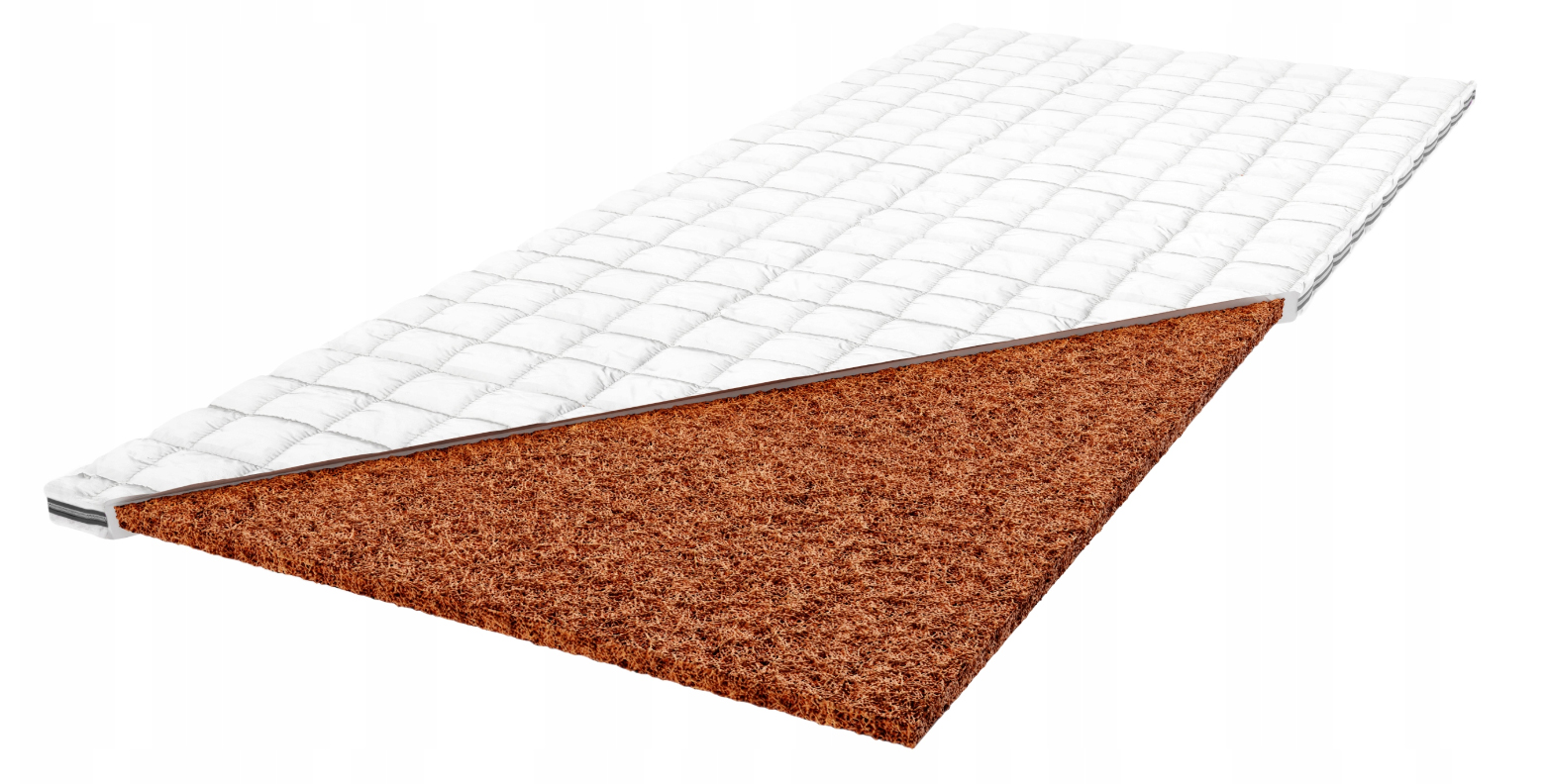 Furniflexi kattemadrats Cocos 120 × 200 cm, H4 mõlemal kasutuspoolel, kõrgus ligikaudu 1 cm